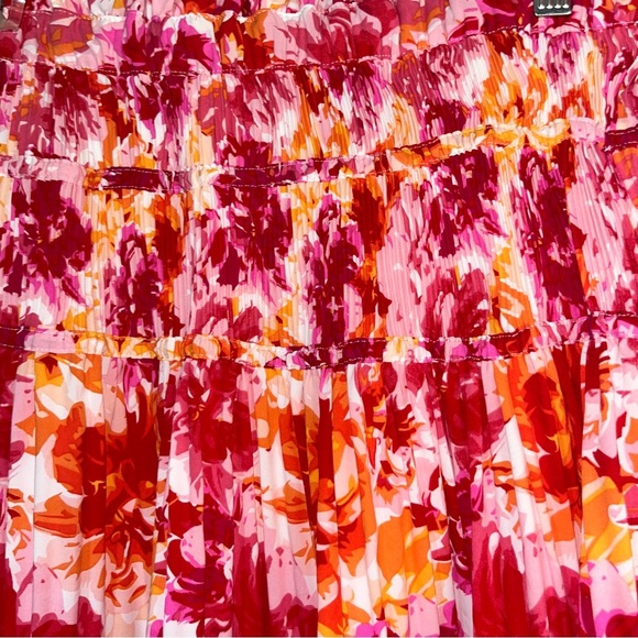 NWT Entro Rhys Pink & Orange Skirt - Picture 3 of 5